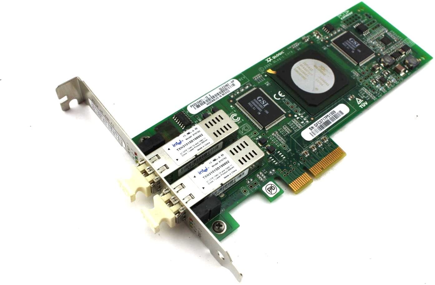 HP Genuine QLogic QLE2462 Server Fiber Channel PCIe AE312-60001 HP Genuine QLogic QLE2462 Server Fiber Channel PCIe AE312-60001